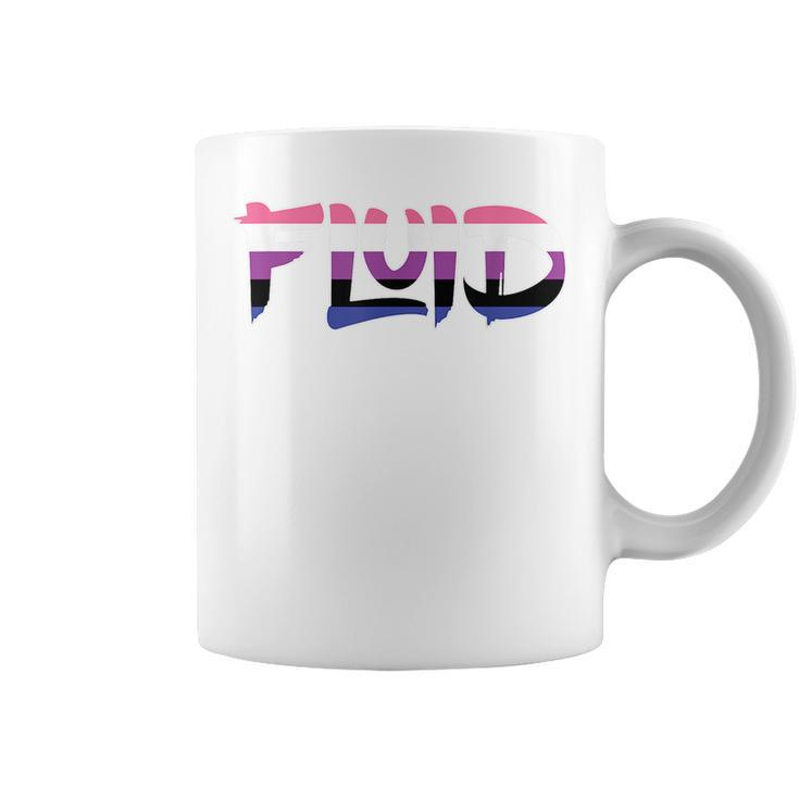 Gender Fluid Gender Queer Lgbtq Pride Parade T  Gift Coffee Mug