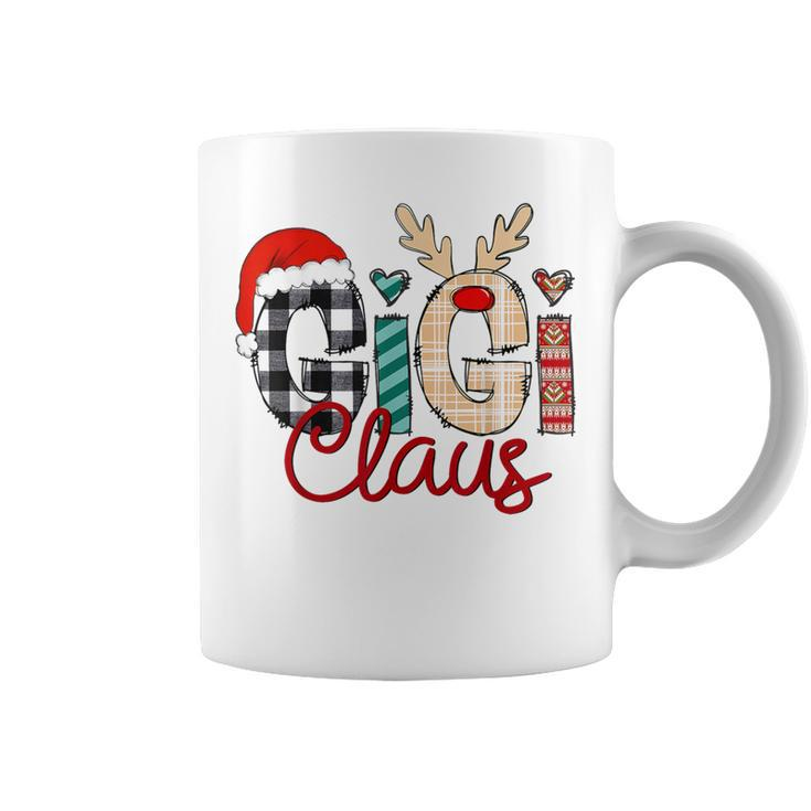 Gigi Claus Reindeer Christmas Coffee Mug