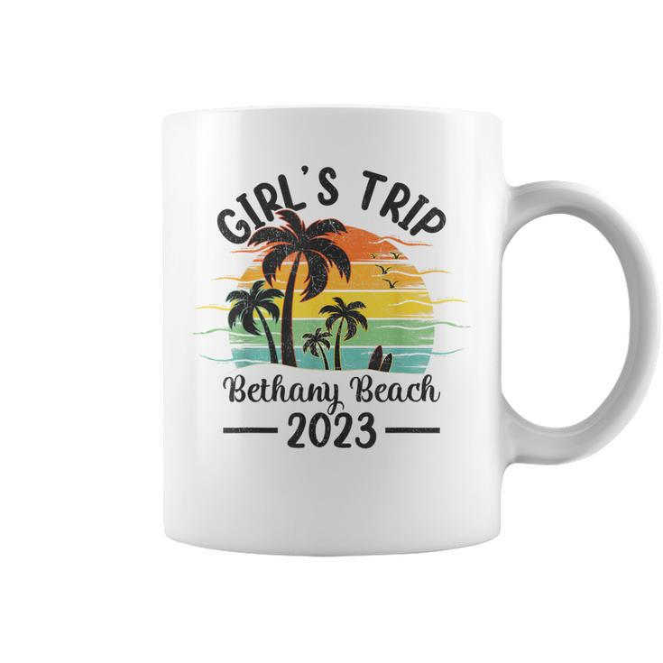 Girls Trip 2023 Beach Vacation Delaware Bethany Beach Coffee Mug
