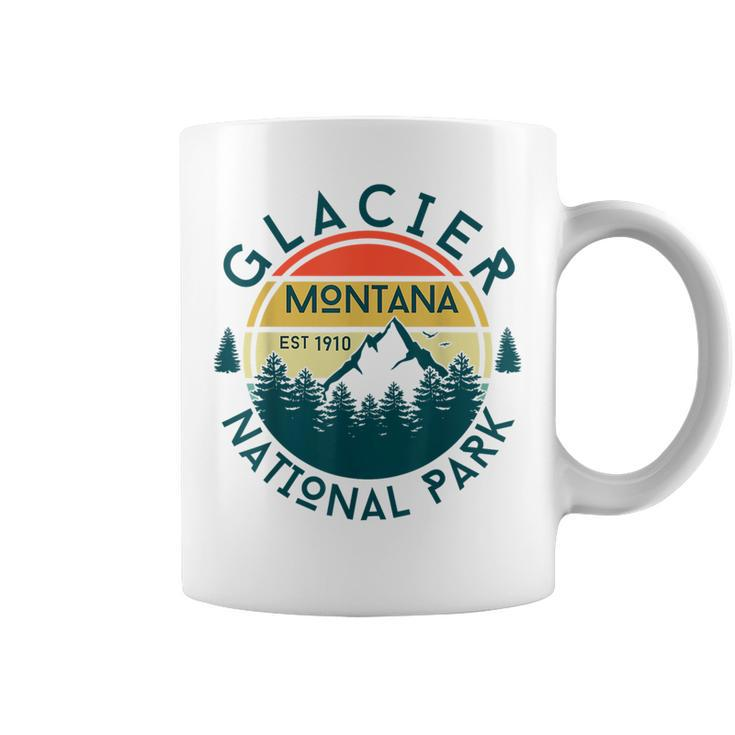 Glacier National Park Montana Hiking Nature Outdoors  Coffee Mug