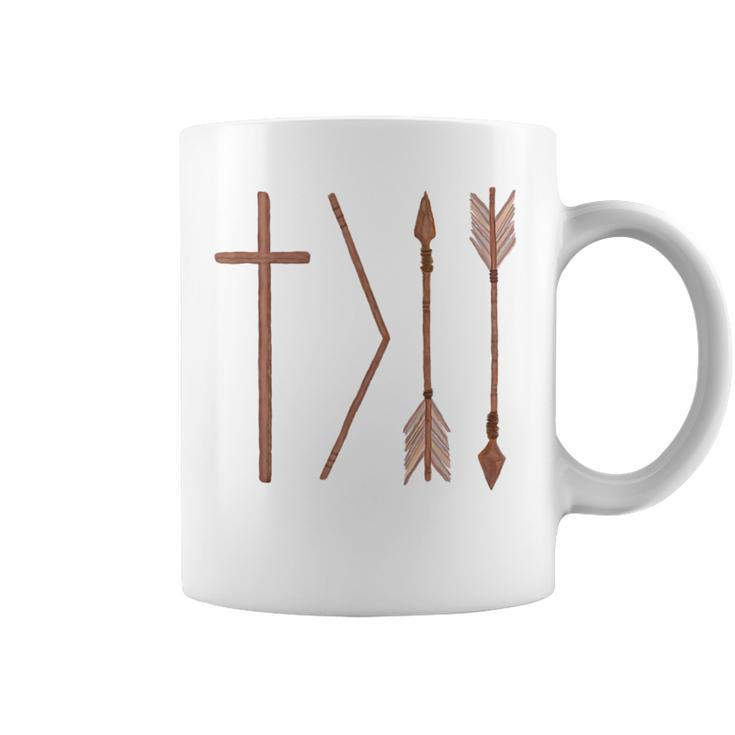 God Is Greater Than Our Highs And Our Lows Christian T  Coffee Mug