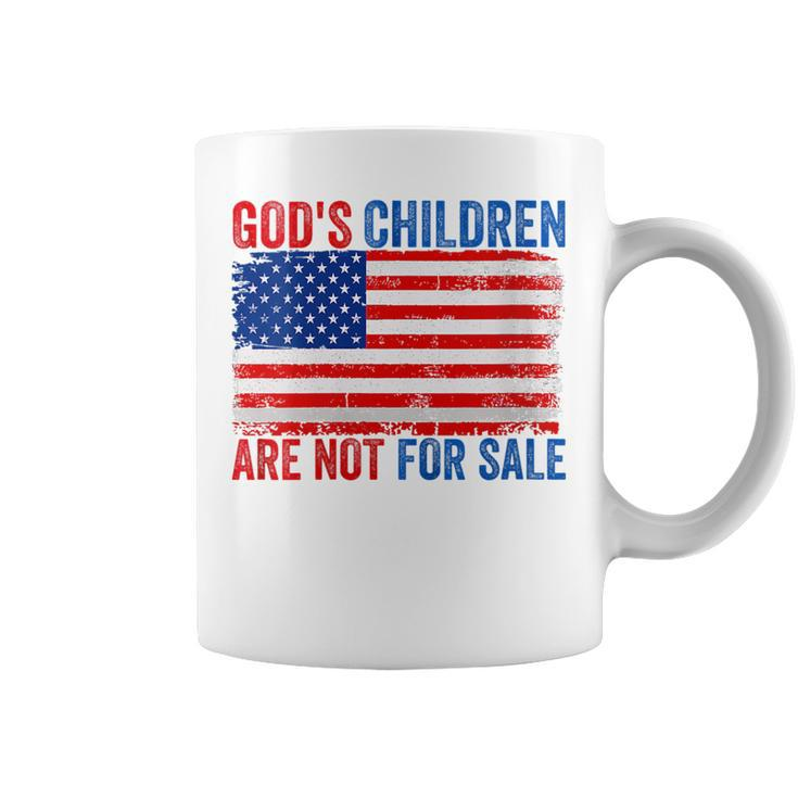 Gods Children Are Not For Sale Funny Gift For Womens Coffee Mug