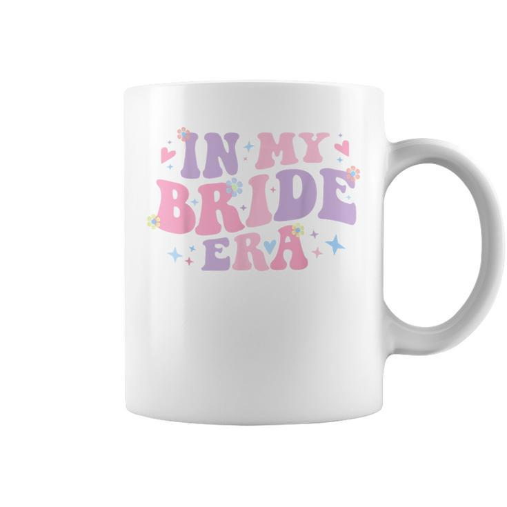 Groovy In My Bride Era For Engaged Women Bachelorette Party Coffee Mug