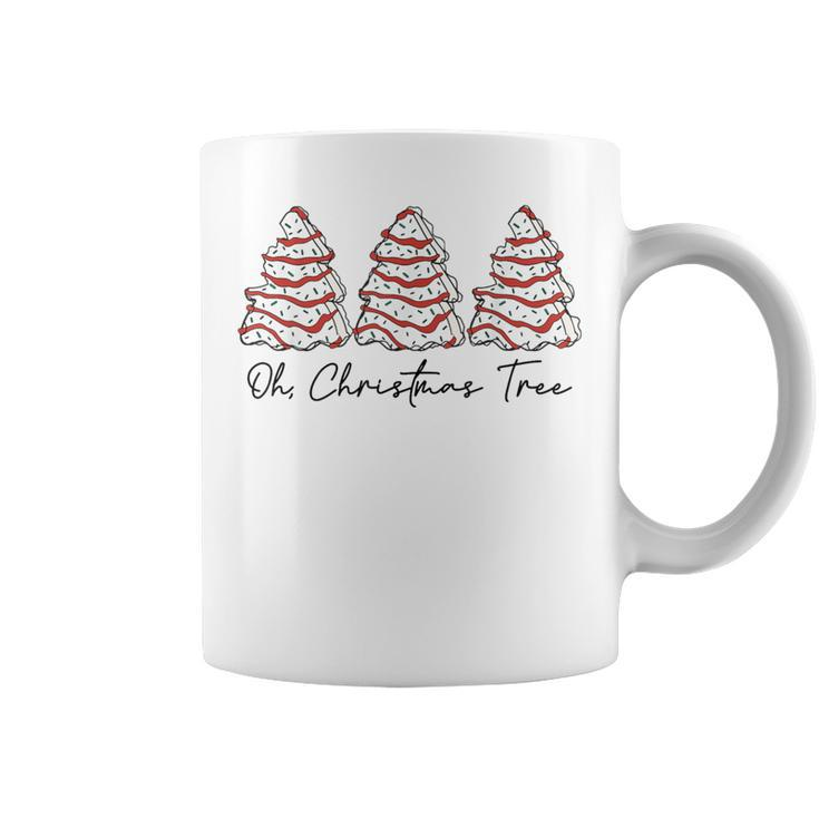 Groovy Oh Christmas Tree Xmas Lights Tree Cakes Debbie Coffee Mug