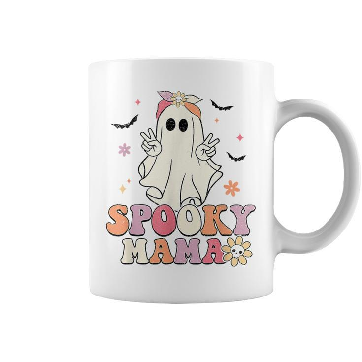 Groovy Spooky Mama Birthday Family Matching Halloween Coffee Mug