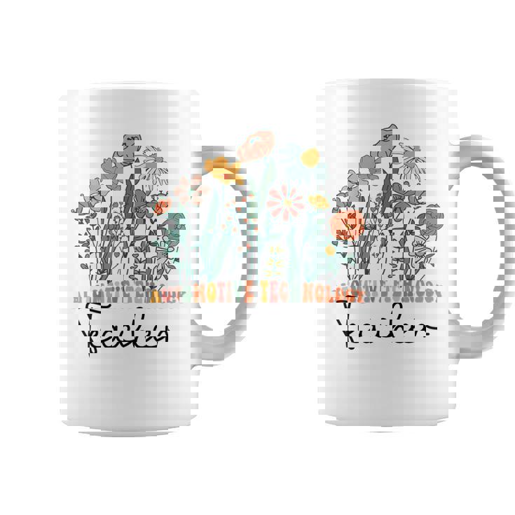 Groovy Wildflower Automotive Technology Teacher Coffee Mug