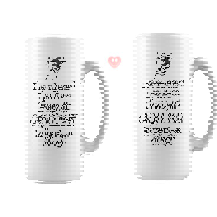 Grumpy Old Cardiologist Funny Cardiology Doctor Of Medicine Coffee Mug