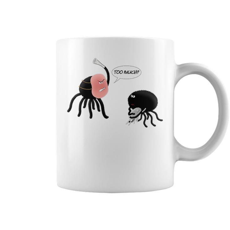 Halloween At The Spider Family Funny Dad Joke Scary Costume   Coffee Mug
