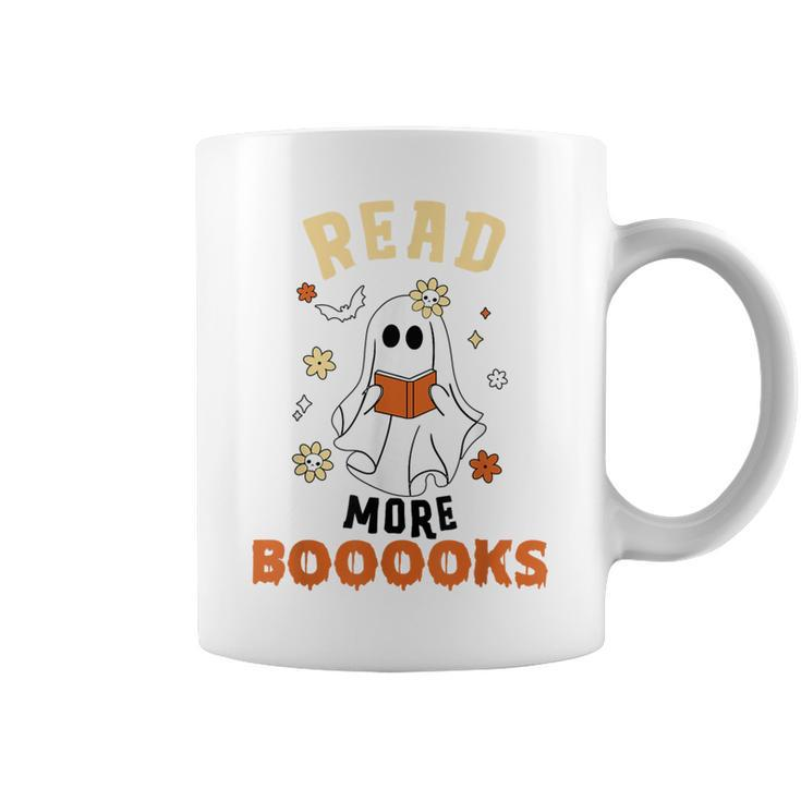 Halloween Ghost Read More Books Groovy Coffee Mug