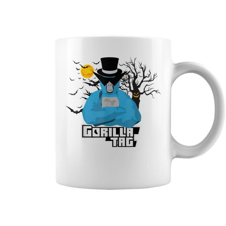 Halloween Gorilla Tag Merch Gorilla Vr Gamer Monke Coffee Mug