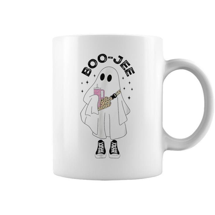 Halloween Spooky Season Cute Ghost Boujee Boo-Jee Coffee Mug
