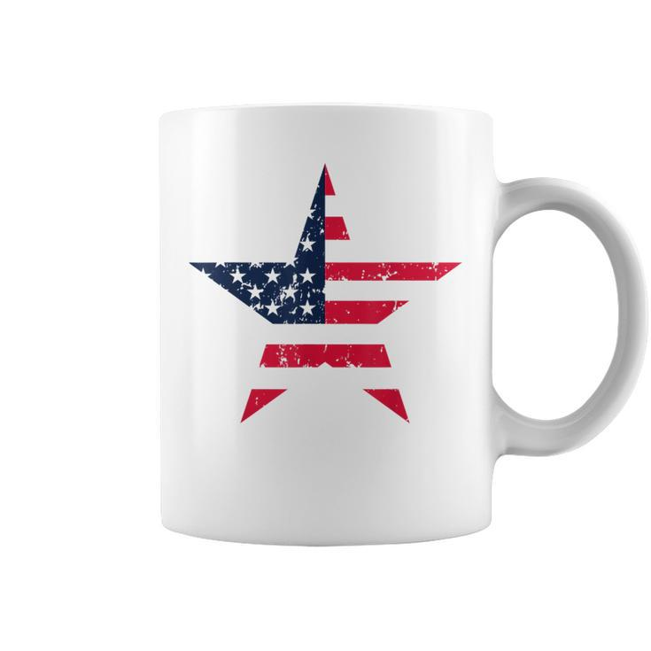 Happy 4Th Of July Usa American Flag Star Funny Men Women Usa Funny Gifts Coffee Mug