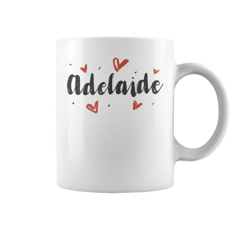 I Heart Adelaide Australia Cute Love Hearts Coffee Mug