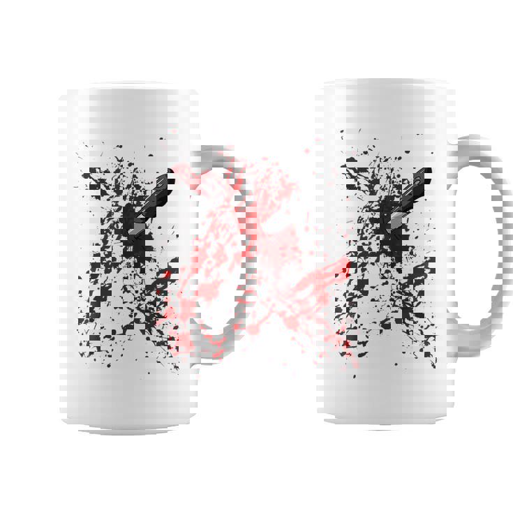 Horror Halloween Costume Knife Stab With Blood Splashes Halloween Costume  Coffee Mug