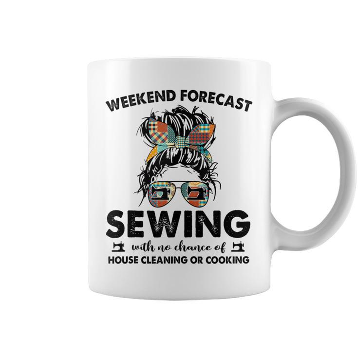 House Cleaning Or Cooking- Sewing Mom Life-Weekend Forecast  Coffee Mug