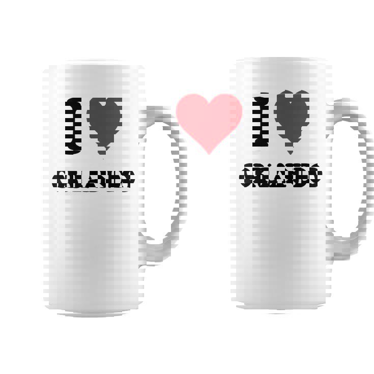 I Heart Orlando First Name I Love Personalized Stuff Coffee Mug