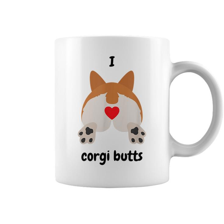 I Love Corgi Butts  Coffee Mug