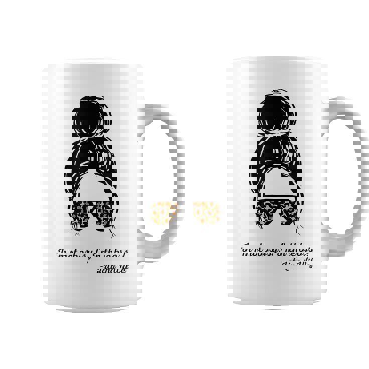 Im Not Bossy Im The Boss Latina Wife Animal Print Funny Gifts For Wife Coffee Mug