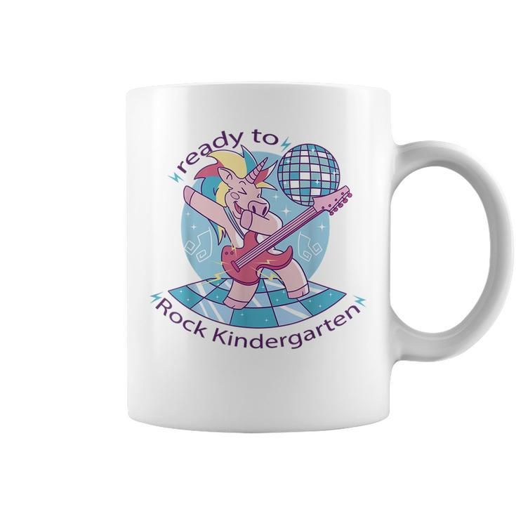 I'm Ready To Rock Kindergarten Back To School Boys Girls Coffee Mug