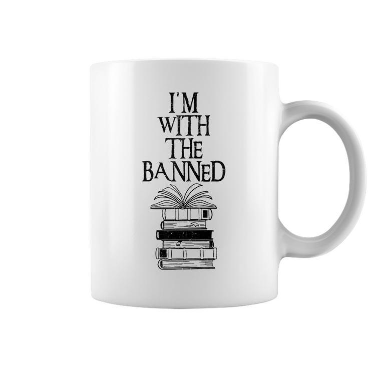 Im With The Banned Books Coffee Mug