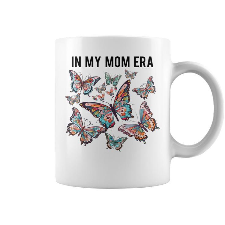 In My-Mom Era Butterfly Retro Mom Life Mama Mothers Day  Coffee Mug