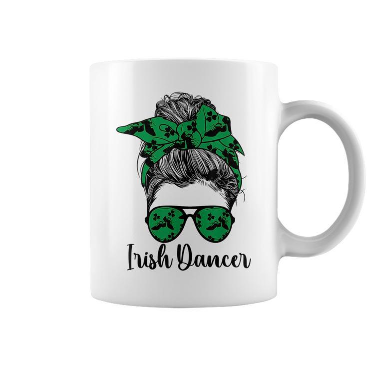 Irish Dancer Messy Bun Irish Dance Irish Dancing  Coffee Mug