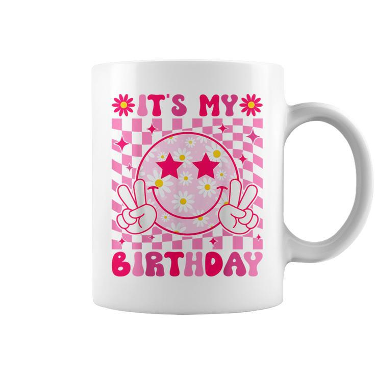 It's My Birthday Flower Ns Girls Smile Face Coffee Mug
