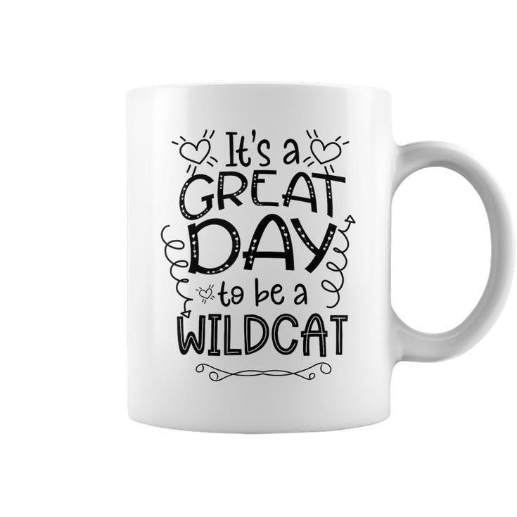 It's Great Day To Be A Wild Cat School Animal Lover Cute Coffee Mug