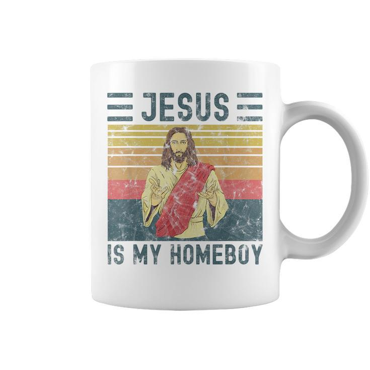 Jesus Is My Homeboy Vintage Christian  Coffee Mug