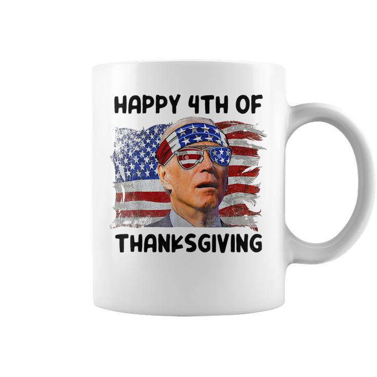 Joe Biden 4Th Of July Happy 4Th Of Thanksgiving Coffee Mug