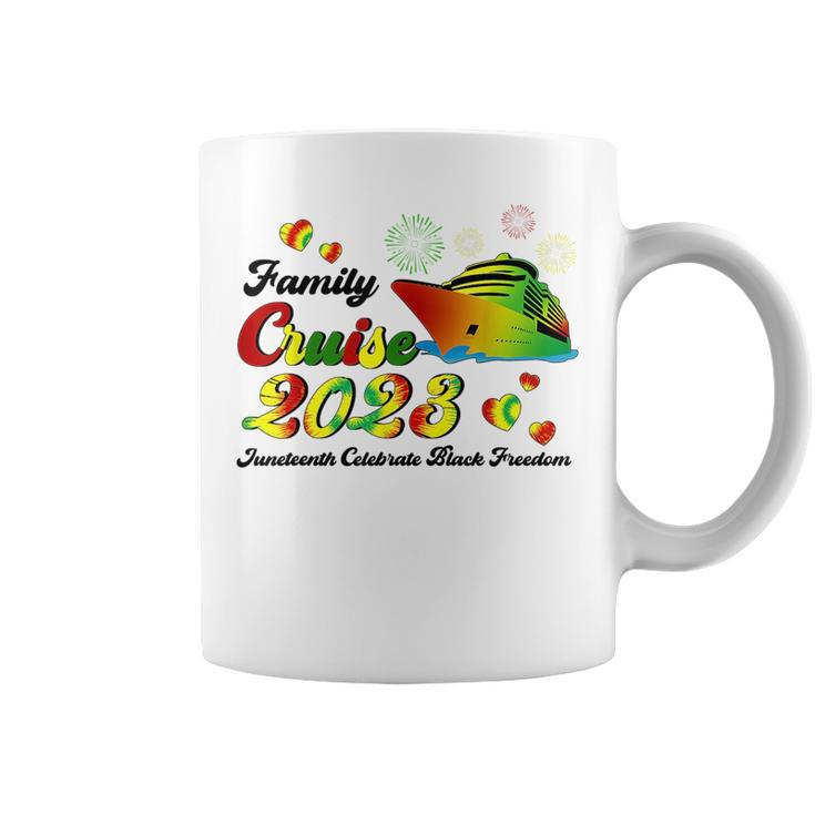 Junenth Family Cruise 2023 Black History Family Ing  Coffee Mug