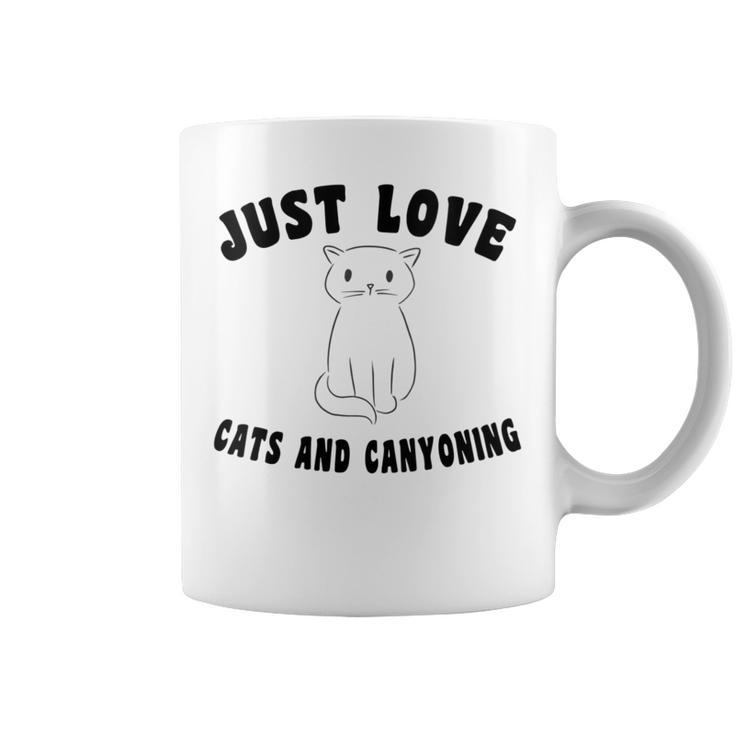 Just Love Cats And Cayoning Coffee Mug