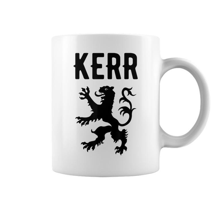 Kerr Clan Scottish Family Name Scotland Heraldry Coffee Mug