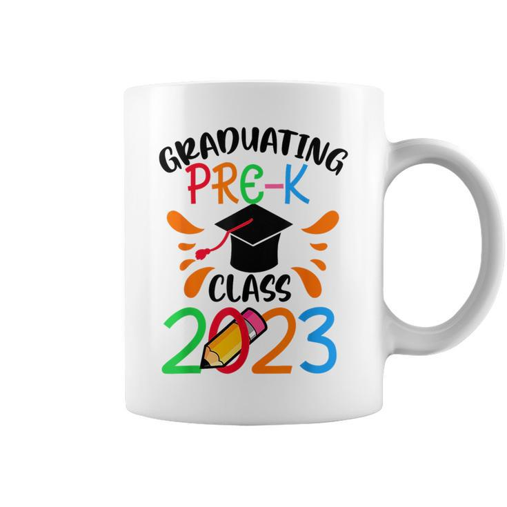 Kids Graduating Prek Class 2023 Funny Prek Graduation Grad  Coffee Mug