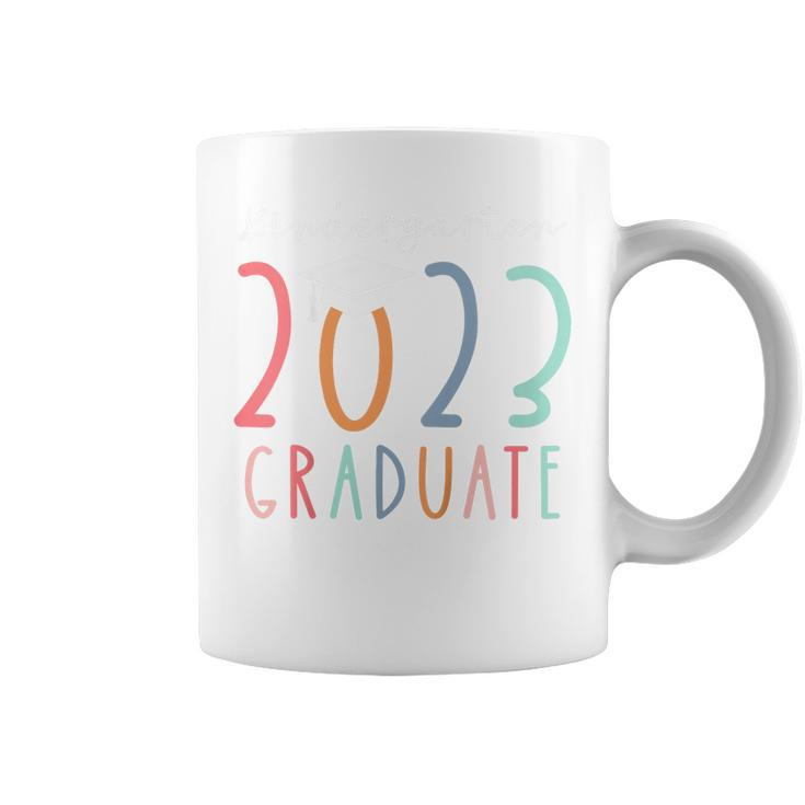 Kids Kindergarten 2023 Graduate For Girls  Coffee Mug