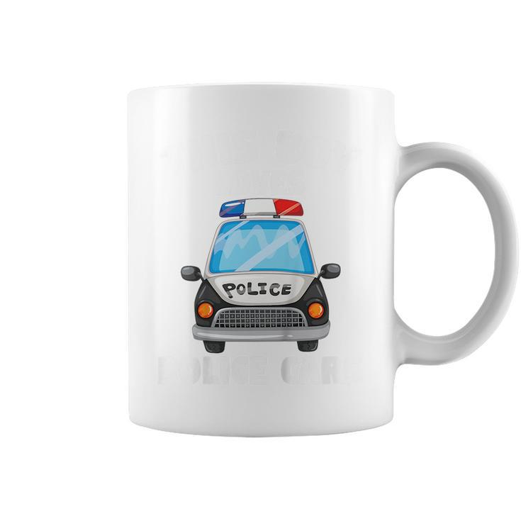 Kids Police Officer This Boy Loves Police Cars Toddler  Coffee Mug