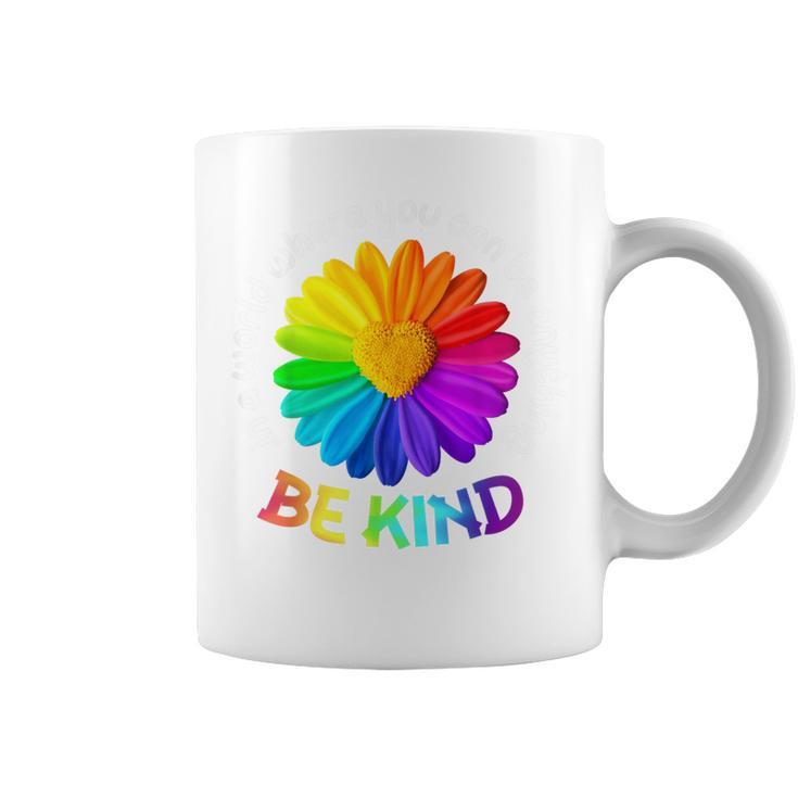 Be Kind Anti-Bullying Kindness Orange Unity Day Sunflower Coffee Mug