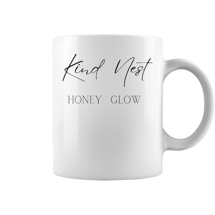 Kind Nest Honey Glow Cute Graphic  Casual Summer Coffee Mug