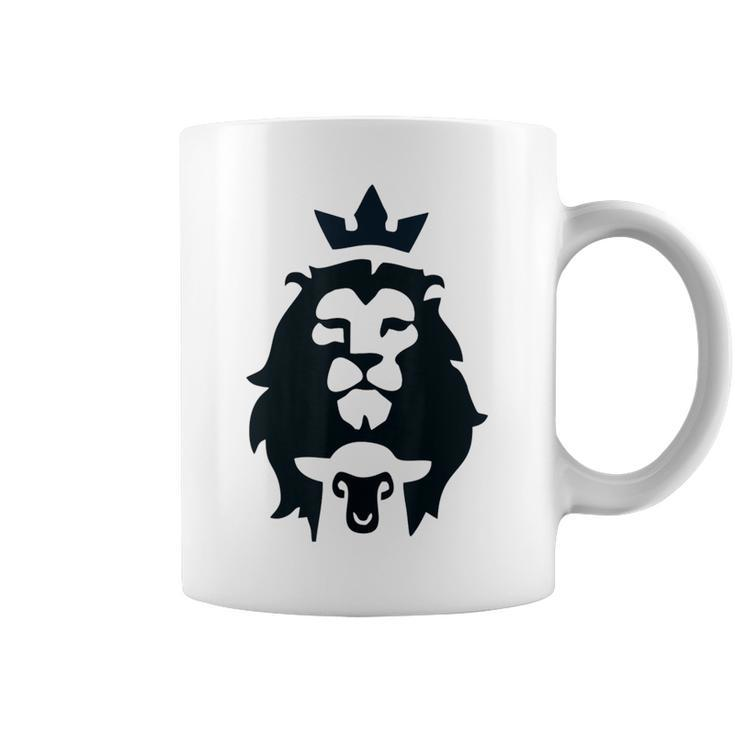 King Lion Lamb Christian   Coffee Mug