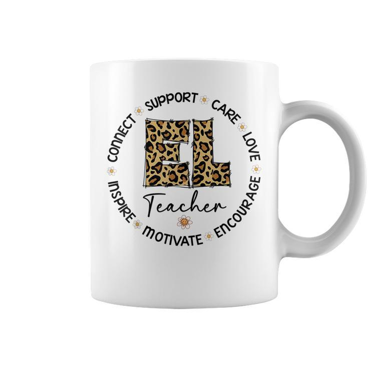 Leopard El Teacher Appreciation Week Back To School Coffee Mug