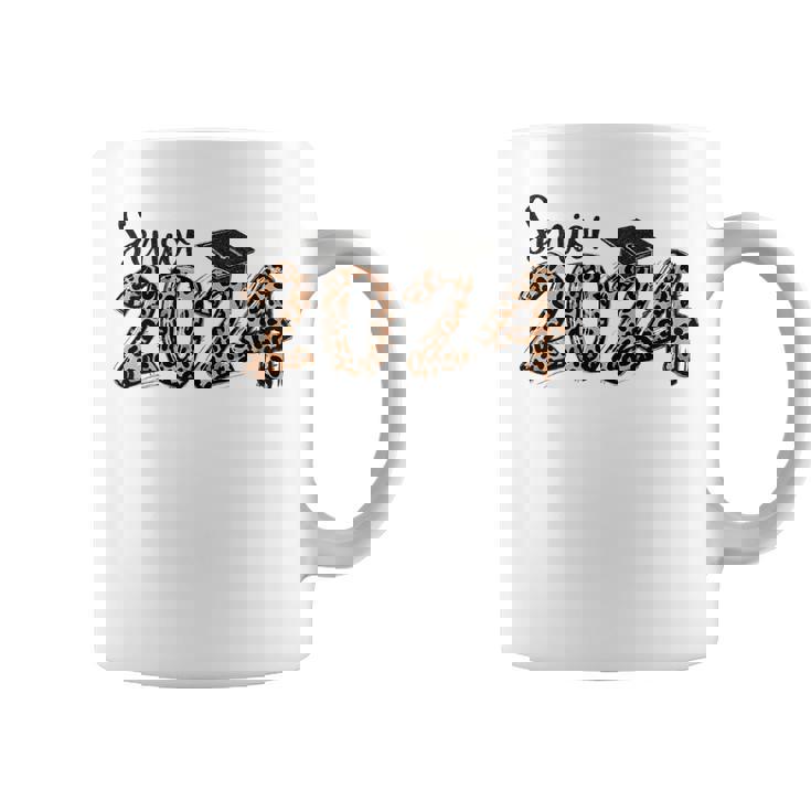 Leopard Senior 2025 Class Of 2025 Funny Graduation 2025 Gift Coffee Mug