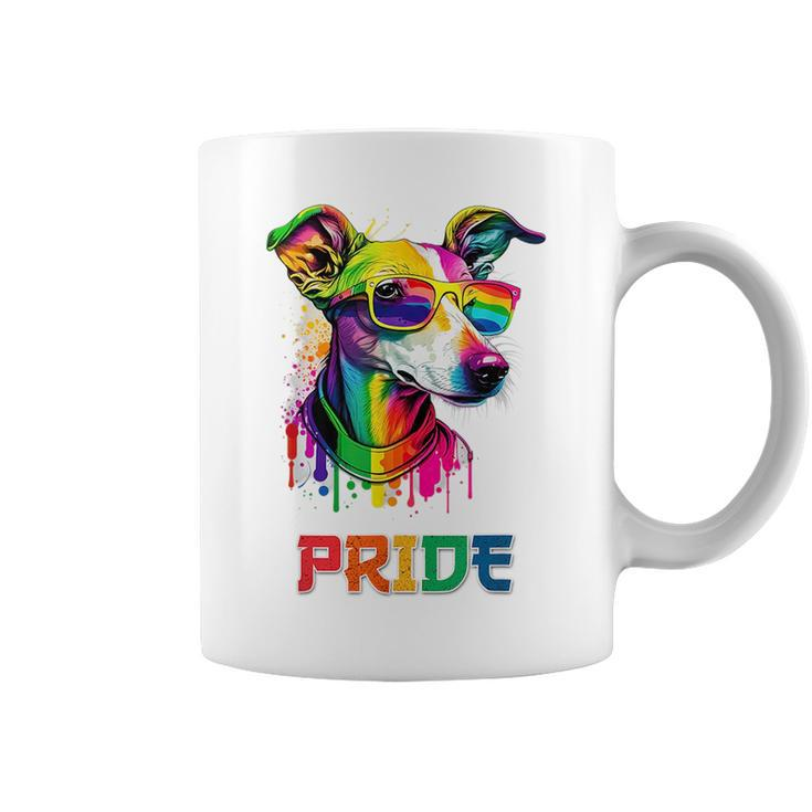 Lgbt Lesbian Gay Pride Italian Greyhound Dog  Coffee Mug