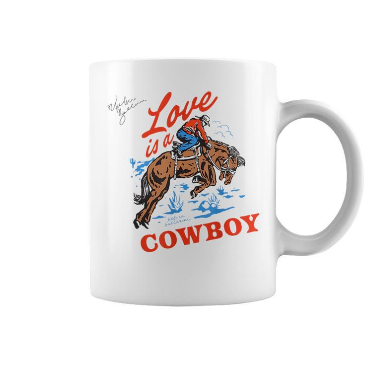 Love Is A Cowboy  Gift Love Coffee Mug