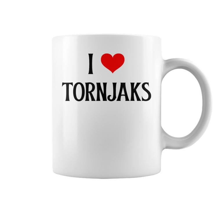 I Love Tornjaks I Heart Tornjaks Dog Lover Pet Puppy Dog Coffee Mug