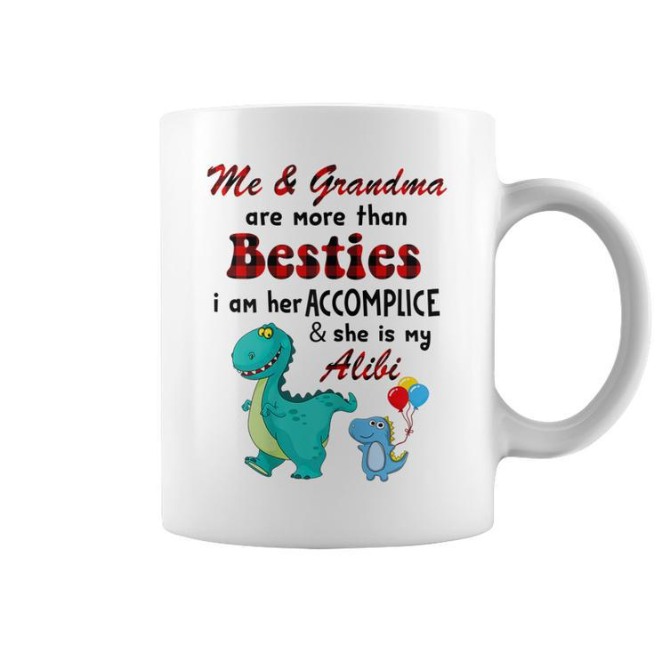 Me & Grandma Are More Than Besties Dinosaur Mothers Day  Coffee Mug