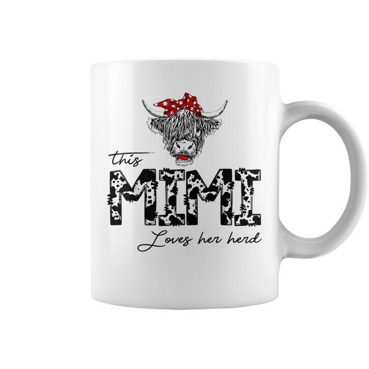 This Mimi Loves Her Herd Cowgirl Mother's Day Girls Coffee Mug