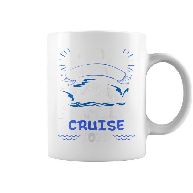 Mom On Cruise Board Family Cruising Party 2020 Christmas Coffee Mug