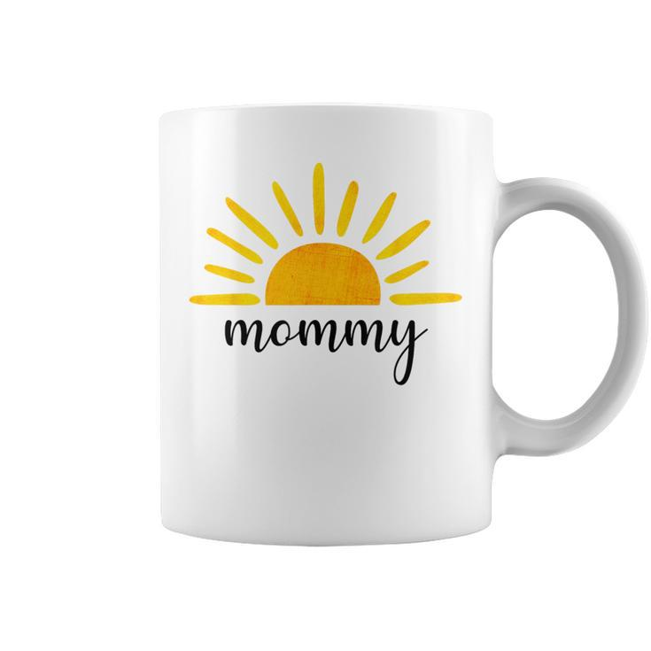 Mommy Of The Birthday First Trip Around The Sun Birthday Coffee Mug