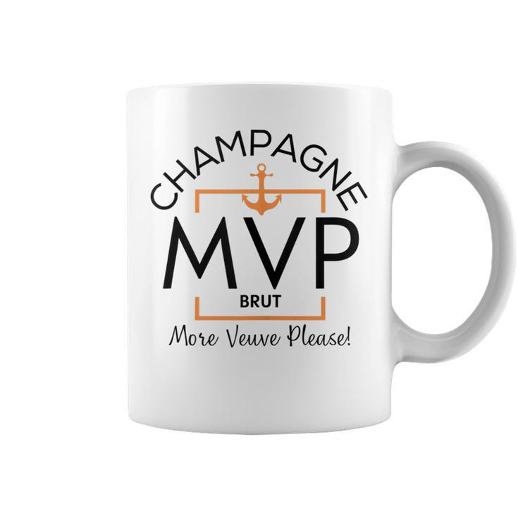 Mvp More Veuve Please Veuve Party Champagne Label Inspired Coffee Mug