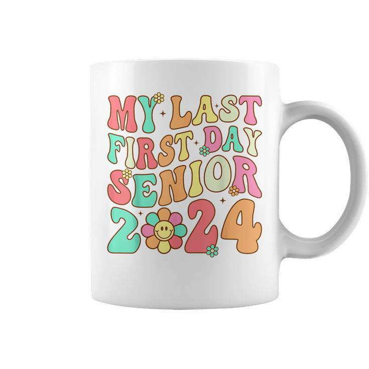 My Last First Day Senior 2024 Class Of 2024 Back To School  Coffee Mug